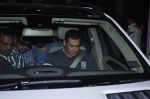 Salman Khan snapped with Jacqueline Fernandez and Chitrangada Singh as they return on a charter flight on 19th Feb 2016
